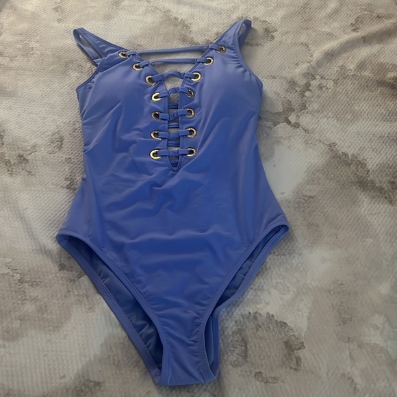Bleu Rod Beattie Hole In One Plunge One Piece Size 6 - Picture 5 of 9